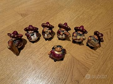 Statuine Mariachi Messicani