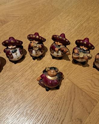 Statuine Mariachi Messicani