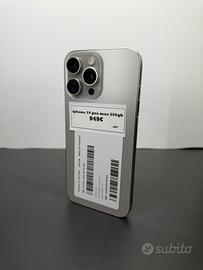 IPHONE 16 PRO MAX 256gb PARI AL NUOVO