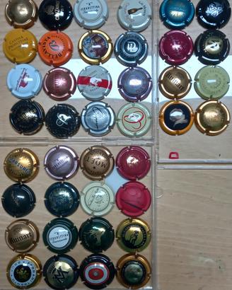 capsule di spumante e champagne