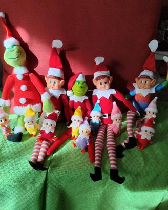 ELFI DI NATALE  e Grinch