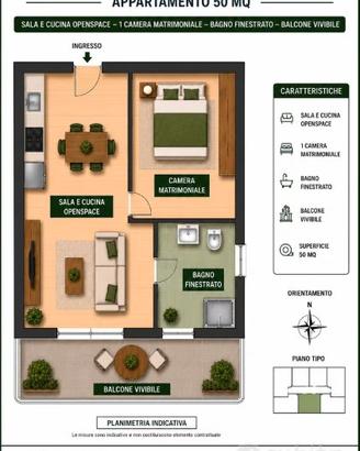 Sori bilo ristrutturato e arredato con balcone