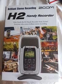 Registratore palmare digitale ZOOM H2 