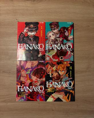 Hanako-kun7 Misteri dell'Accademia Kamome Vol 1-4