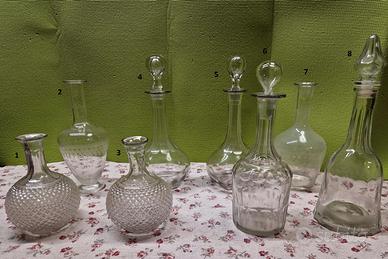 bottiglie cristallo