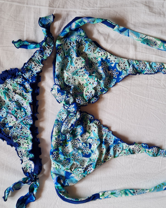 Bikini sangallo a fiori