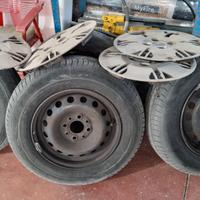 Cerchi ferro Fiat Panda 155/80/R13