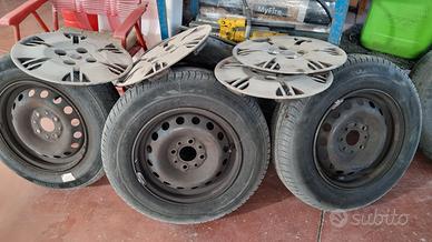 Cerchi ferro Fiat Panda 155/80/R13
