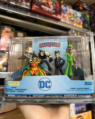 Heroworld Bane - Catwoman - Nightwing - The Riddle