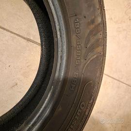 4 gomme estive d'estate scorsa quasi nuovi