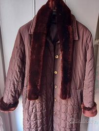 Cappotto per donna trapuntato vintage.