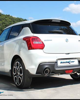 Linea Scarico Sportivo Inoxcar Suzuki Swift Hybrid