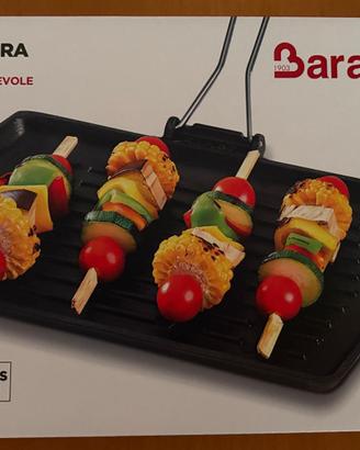BISTECCHIERA IN GHISA BARAZZONI 35X21 NUOVA