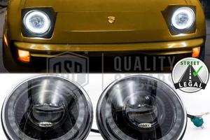 FARI LED Per PORSCHE 924-944 DRL Dinamico OMOLOGAT