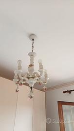 Lampadario di ceramica