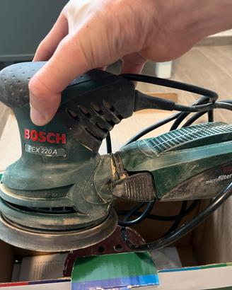 Levigatrice Rotoeccentrica Bosch PEX 220