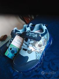 Due paia di scarpe Stitch immacolate tg 28