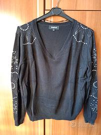 Maglione Desigual scollo a V