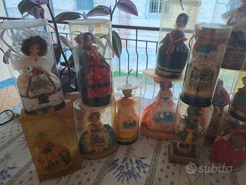 17 bambole regione folklore souvenir Italia e non