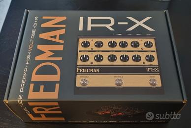 friedman ir-x dual tube preamp