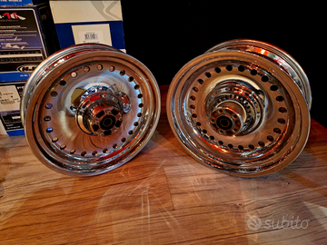 Cerchi Cromati 17" Harley-Davidson Fat Boy 1584