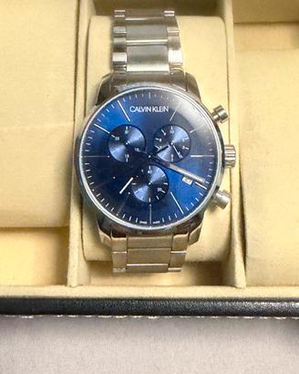 Calvin Klein cronografo blu