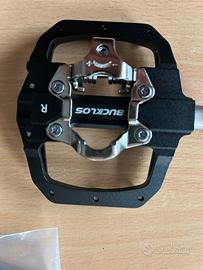 Pedali Flat neri per MTB o City Bike spd