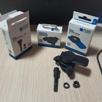 QUAD LOCK con bullone su manubrio e antivibrante 