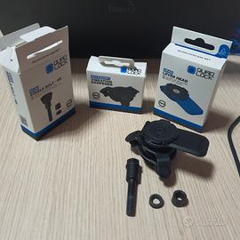 QUAD LOCK con bullone su manubrio e antivibrante 