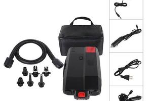 pompa a batteria per sup, kite, canoe, wing
