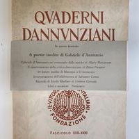 Quaderni Dannunziani. Fascicolo XXX-XXXI. 