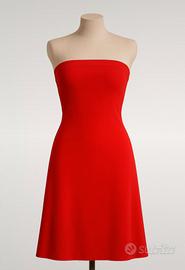 vestito rosso elegante 