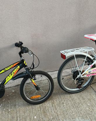 Bici bambina e bambino