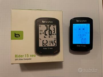 Ciclocomputer GPS Bryton Rider 15 Neo