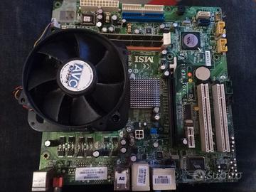 Motherboard MS 7301 LGA 775 Cpu Intel 2g d ram