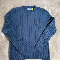 Maglione Ralph Lauren, blu navy, taglia M.