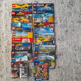 Lotto libretti di istruzioni LEGO