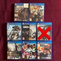 VARI GIOCHI PER PLAYSTATION 4