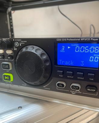 Gemini CDX-1210 Lettore CD/MP3 Professionale Da DJ