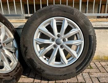 Gomme Invernali Continental con cerchi in lega