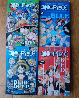 Volumi One piece Red, Green, Blue, Blue deep