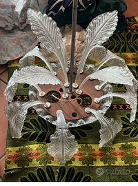 Lampadario Murano attribuibile a Barovier Metà 900