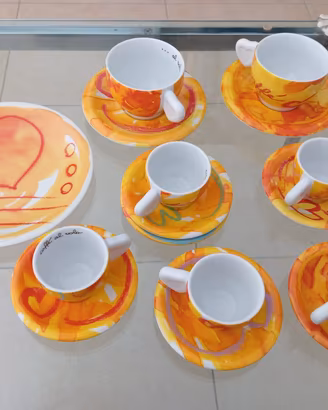 thun set tazzine tazze piattino