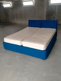 Letto  matrimoniale con contenitore 