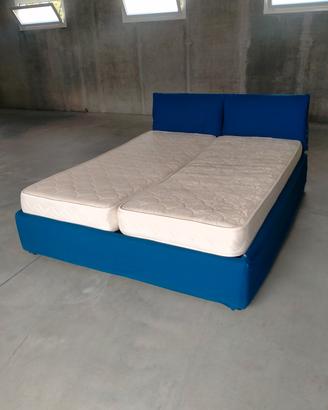Letto  matrimoniale con contenitore 