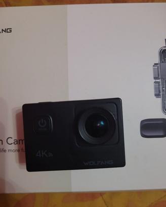 ACTION CAM  4K 2 BATTERIE + ACCESSORI