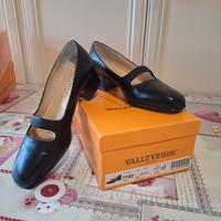 Scarpe con tacco nere Valleverde 37 donna