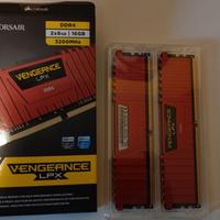 Corsair vengeance 2x8 gb ddr4 3200 MHz