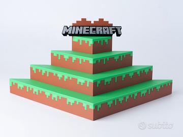 Espositore Minecraft Mini Funko Pop Kinder Joy