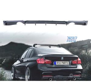 DIFFUSORE BMW F30 F31 LOOK M PERFORMANCE DOPPIA US
